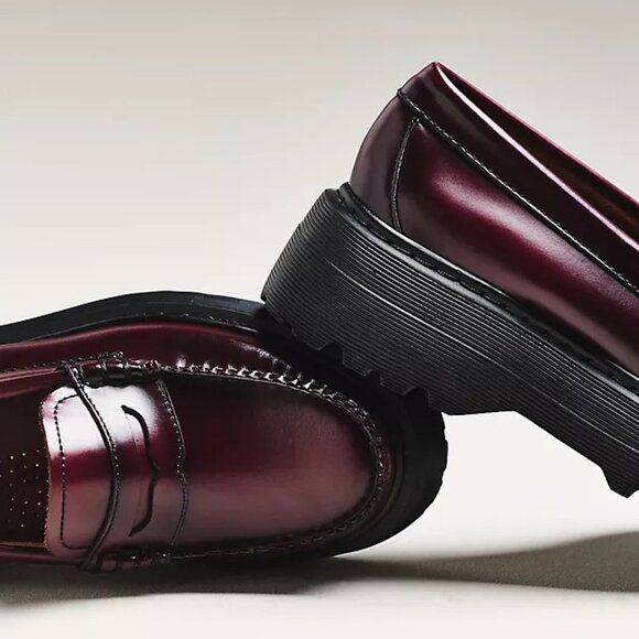 Anthropologie x G.H.BASS Weejuns Whitney Super Lug Loafers - Picture 7 of 12